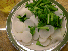 Daikon cooked (click for full sized image)